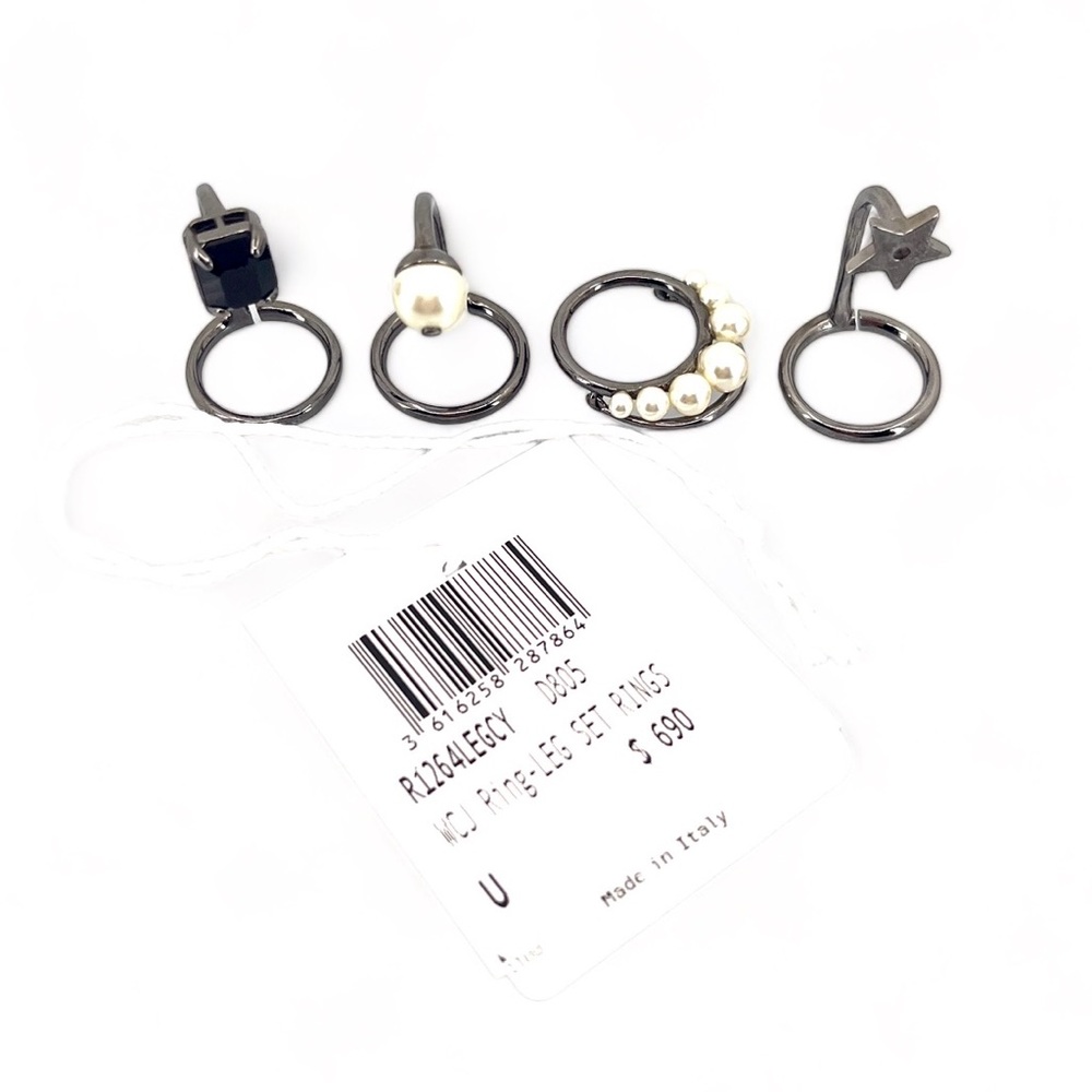 Dior Legacy Knuckle Ring Set - Gunmetal - Like New - Picture 4 of 8
